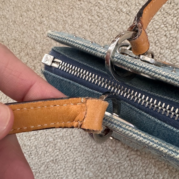 Dior Lady Dior West East Denim studded - Picture 13 of 17